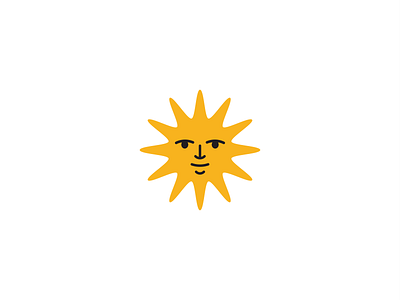 Personal Logo branding concept design freelance designer illustration logo logo design personal logo rise sun sun logo vector