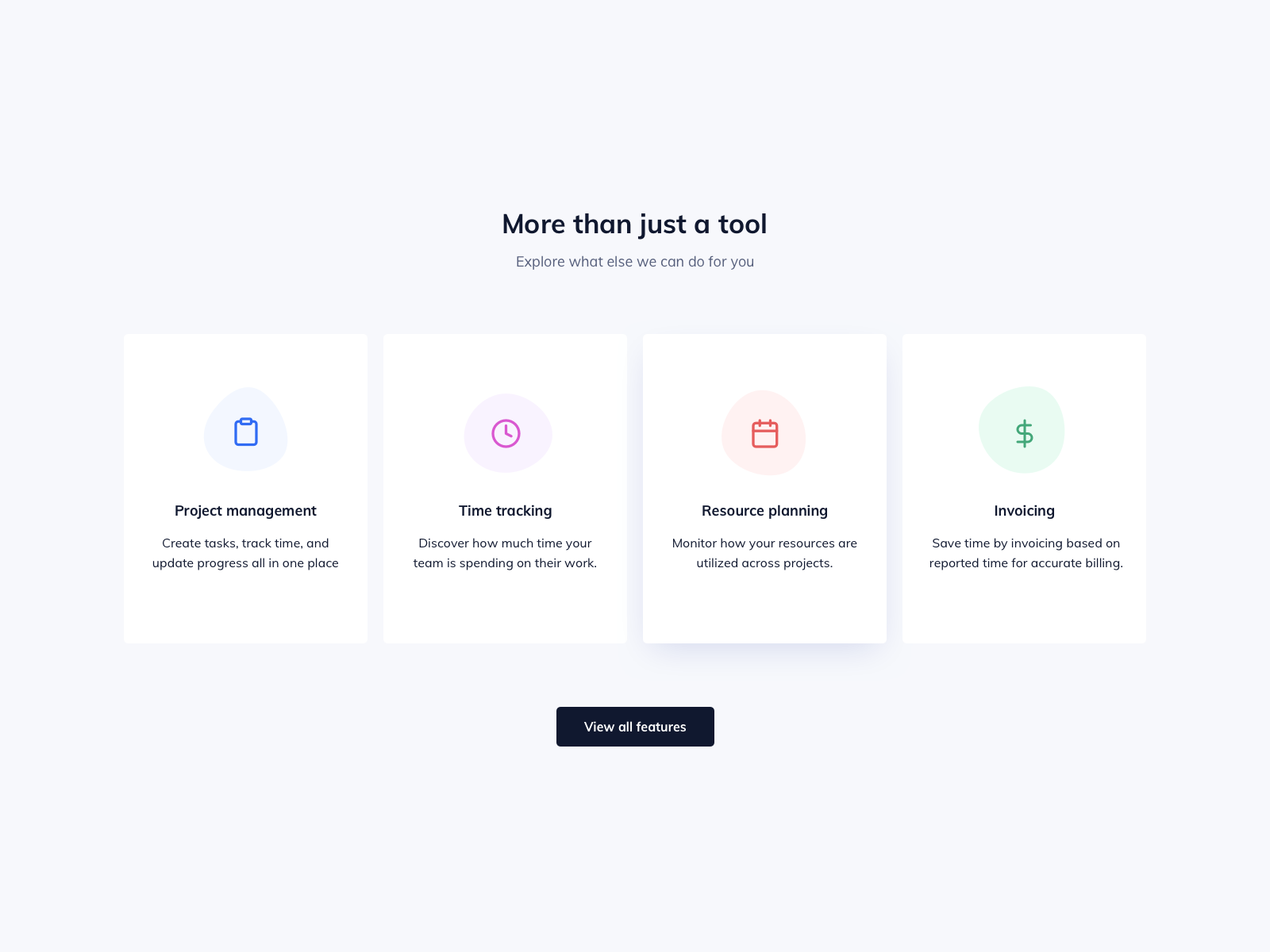 Feature Cards UI Design by Ildiko Gaspar on Dribbble