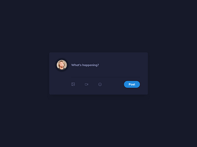 Post UI Design by Ildiko Gaspar on Dribbble