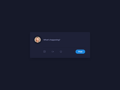 Post UI Design