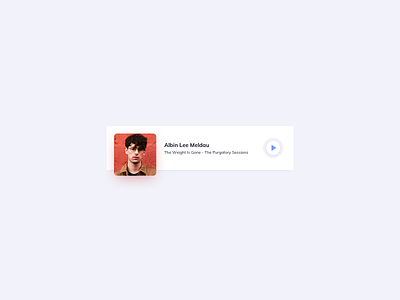 Song Card UI Design card card design cardui daily ui dailyui ildiesign music app music card song card ui ui design ui design daily ui pattern ui practice ux ux design