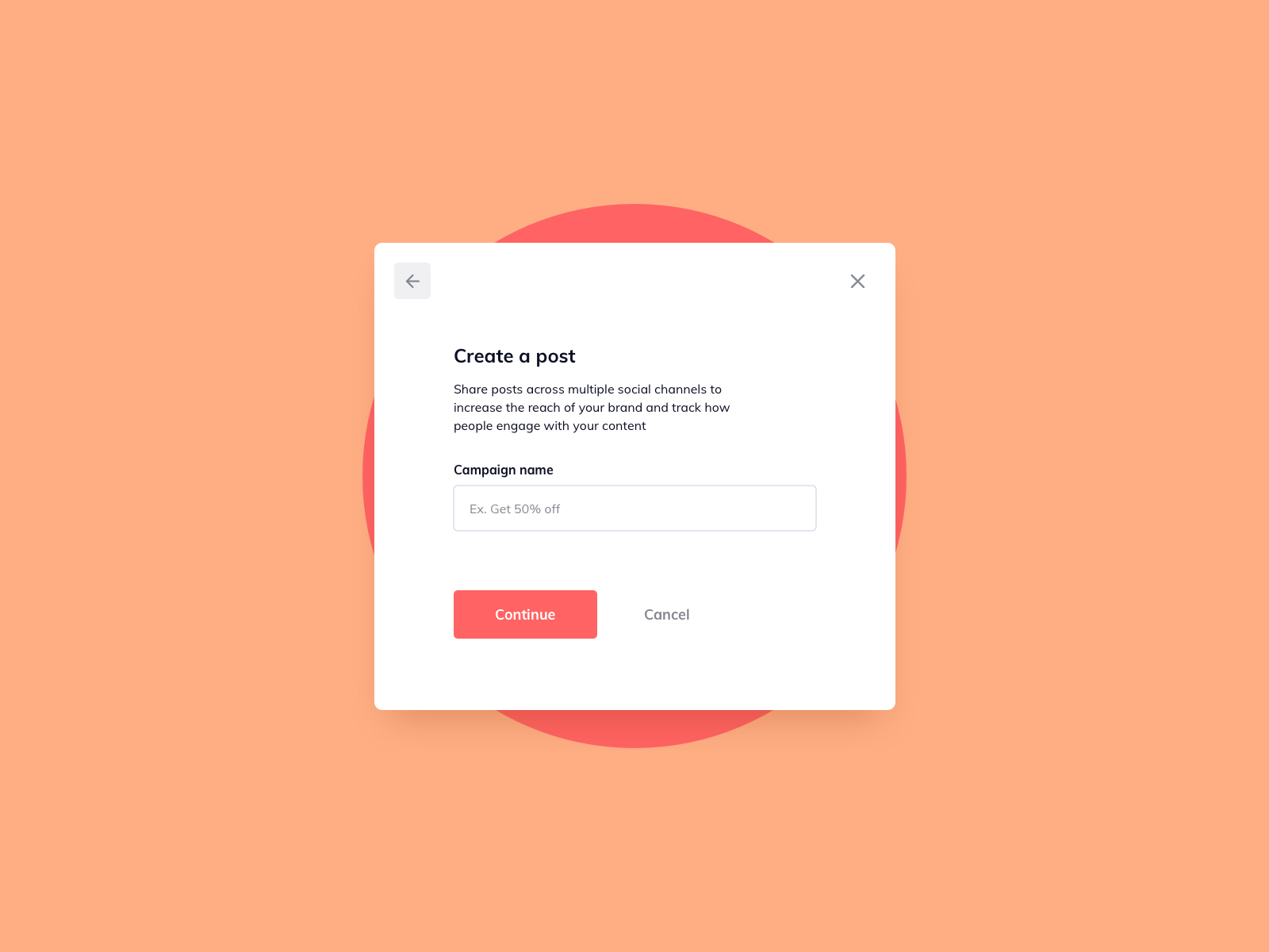 Modal UI Design by Ildiko Gaspar on Dribbble