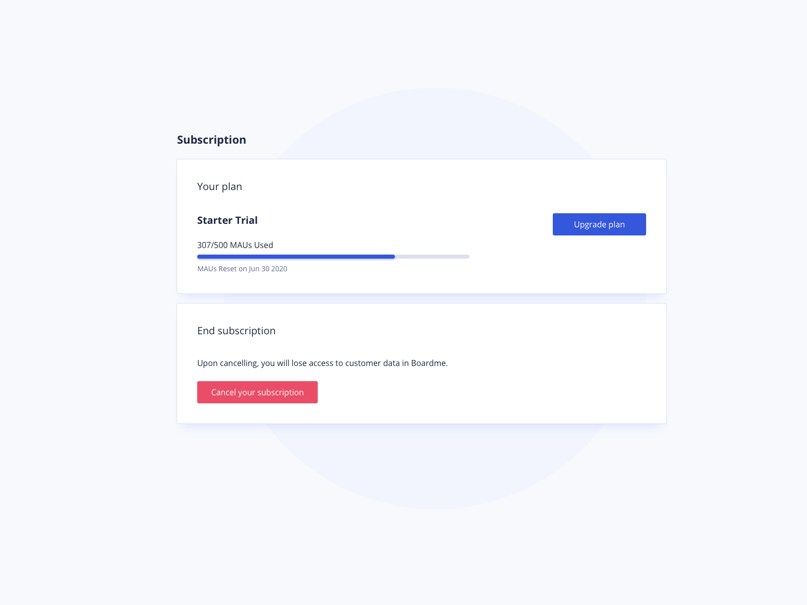 Subscription Page UI Design by Ildiko Gaspar on Dribbble