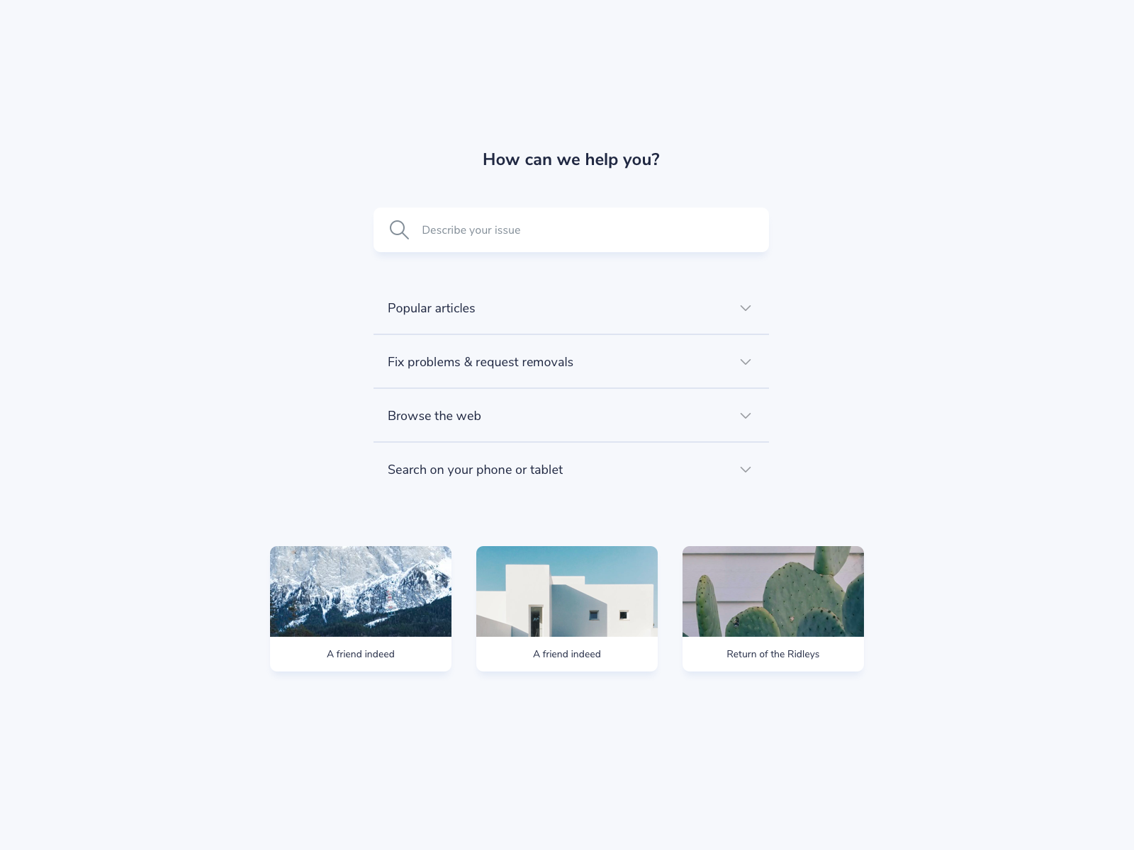  Help  Center UI  Design  by Ildiko Gaspar on Dribbble