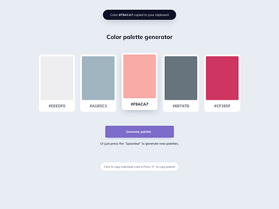 Color Palette Generator color color generator color palette color palettes color picker color scheme colors palette generator