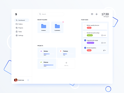 Project Management Dashboard UI Design dashboard dashboard app dashboard design dashboard ui ildiesign management app project management project manegement ui ui design ui pattern ux ux design