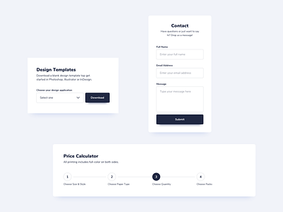 Components UI Design