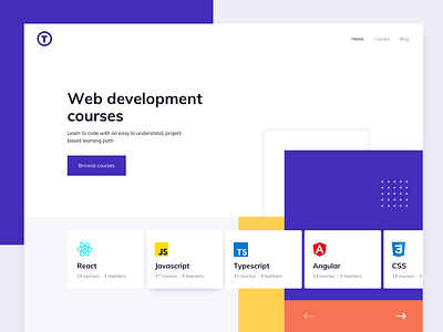 Landing Page UI Design