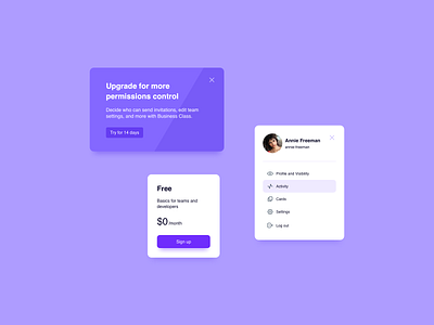 Cards UI Design card design card ui cards price card pricing profile profile card ui ui design ux ux design