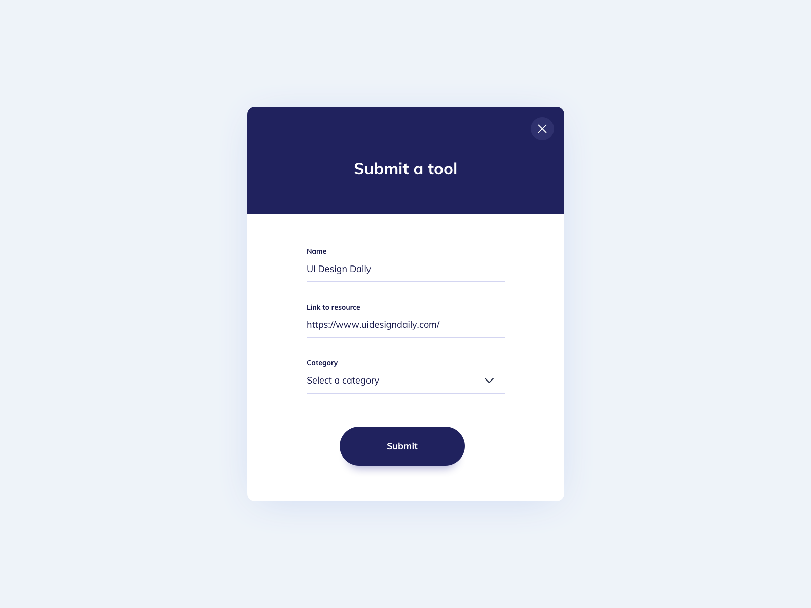 Submit Form UI Design by Ildiko Gaspar on Dribbble