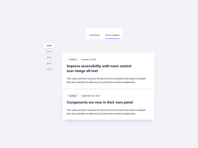 Features Page UI Component Designs features features page ildiesign list list design list ui menu tab tab design tab ui ui ui design ui design daily updates page ux ux design