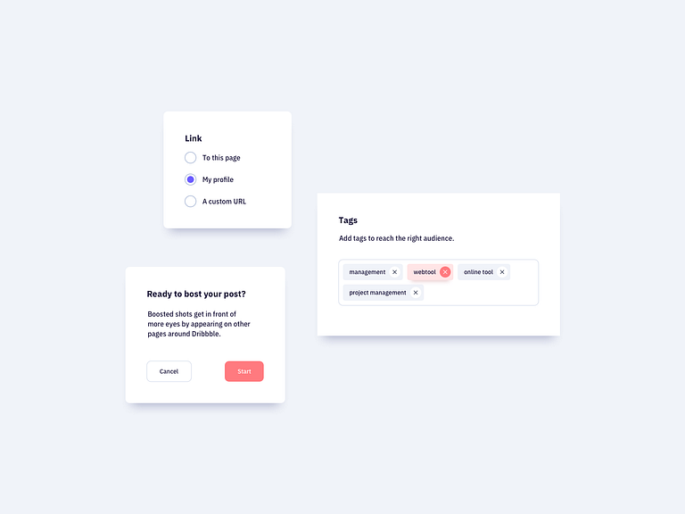 Cards UI Design by Ildiko Gaspar on Dribbble