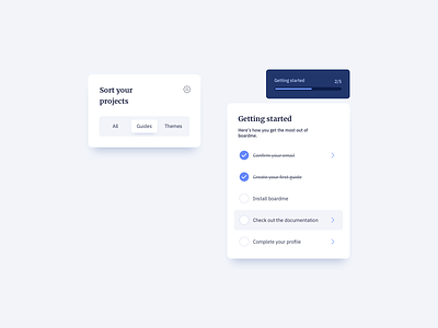 Checklist UI Design