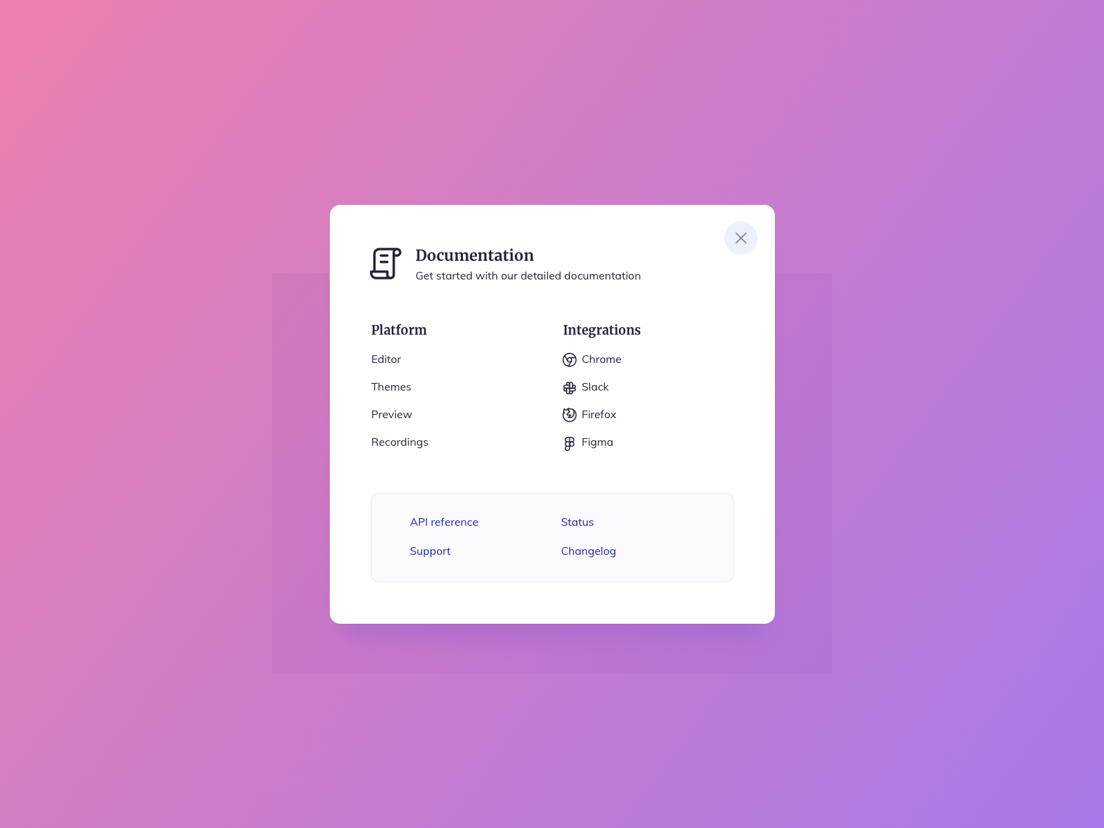 Menu UI Design by Ildiko Gaspar on Dribbble