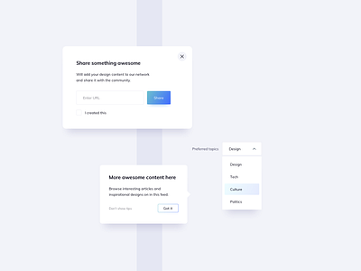 UI Component Design