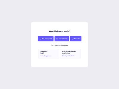 Give Feedback Section UI Design feedback feedback card feedback form feedback section free mockup free ui free ui design freebies give feedback ui ui design ui design daily ui pattern ux ux design