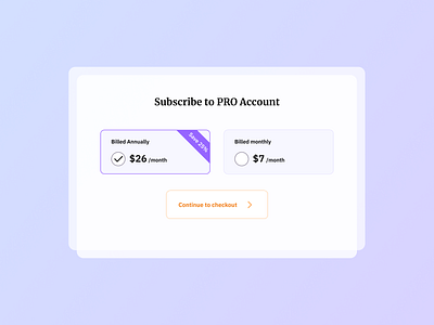 Pricing Section UI Design by Ildiko Gaspar on Dribbble