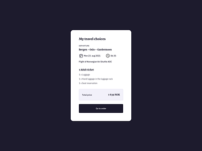 Travel Details Card UI Design card design card ui card ui design design ui ui component ui component design ui design ux ux design