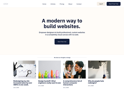 Landing Page UI Design free ui free ui design freebies landing page landing page design landing page ui ui ui component ui design ui design daily ui pattern ui practice ux ux design