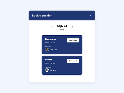 Book a Training Modal UI Design free modal ui free ui component modal design modal ui modal ui design ui ui component design ui design ui design daily ux ux design