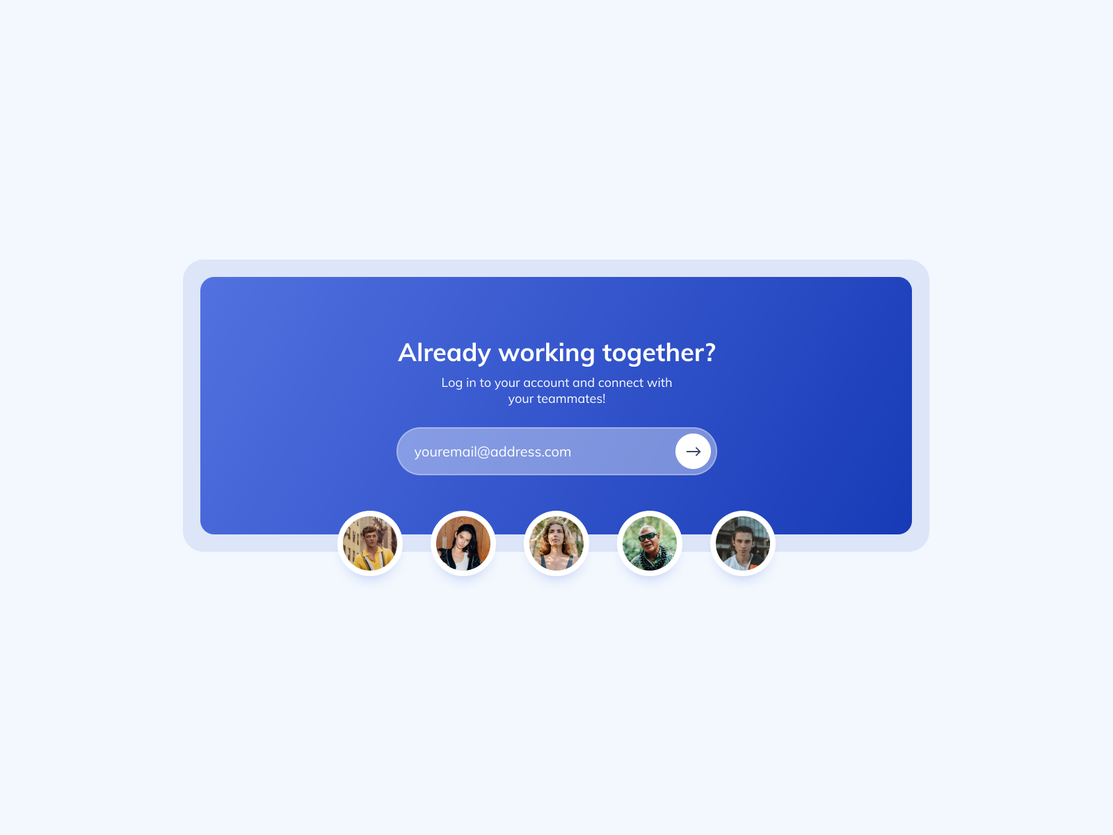 Call to Action Card UI Design by Ildiko Gaspar on Dribbble