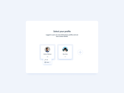 Select Account free ui free ui component free ui design freebies select account select profile select profile ui ui ui component ui component design ui design ui design daily ux ux design