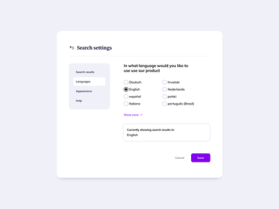 Settings UI Design free ui component settings settings page settings section settings ui ui component ui component design ui design ui design daily uiux ux design