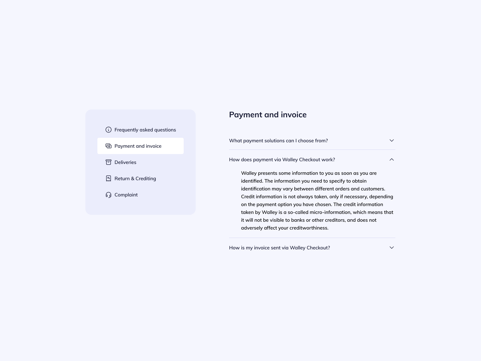 FAQ Section UI Design by Ildiko Gaspar on Dribbble
