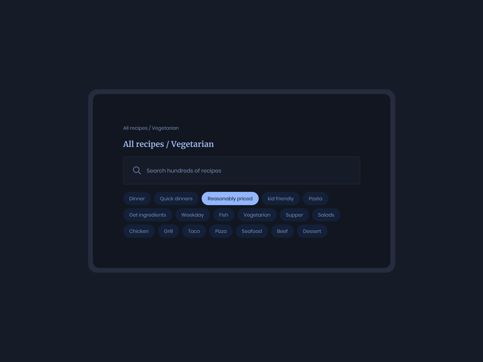 Search UI Design by Ildiko Gaspar on Dribbble