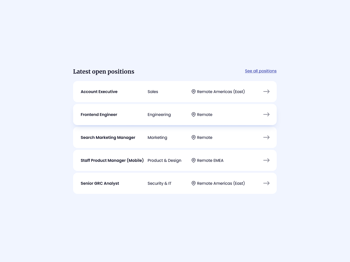 Table UI designs, themes, templates and downloadable graphic elements ...