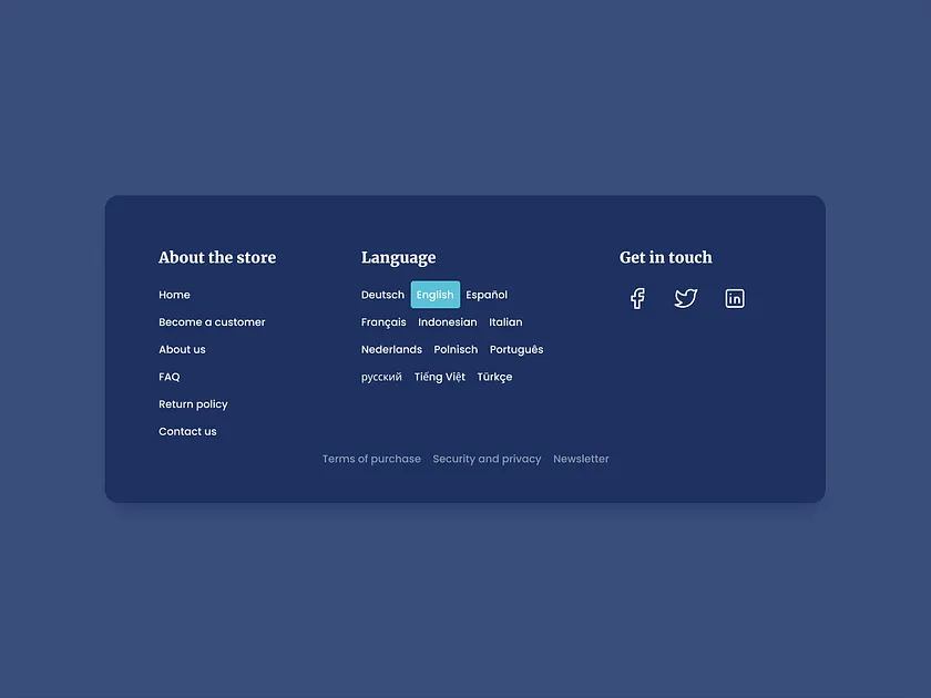 Footer UI designs, themes, templates and downloadable graphic elements ...