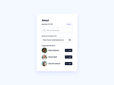 About Card UI Design about section about section component about section ui design free ui free ui component ui ui component ui component design ui design ui design daily ux ux design