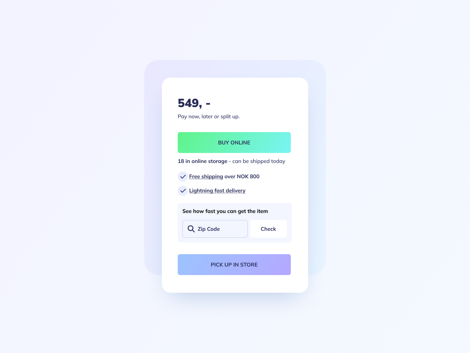Price Card UI Design by Ildiko Gaspar on Dribbble