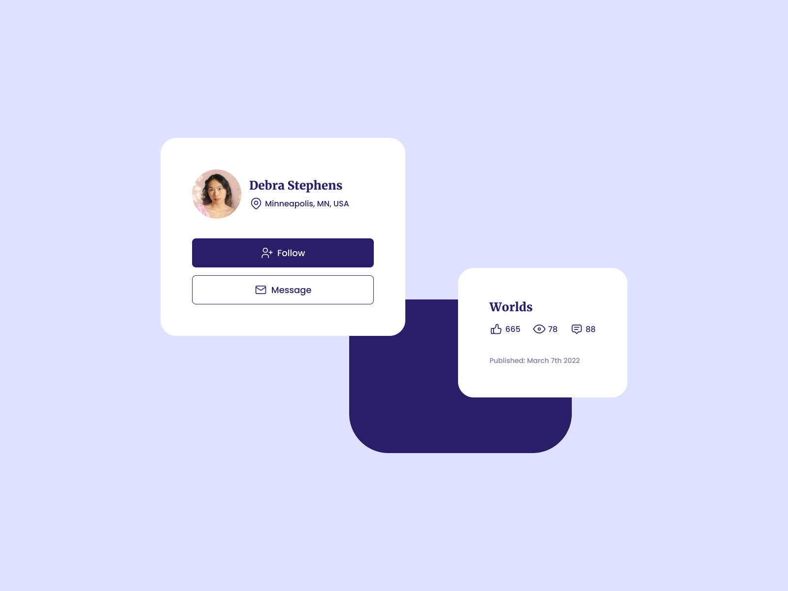 Cards UI Design by Ildiko Gaspar on Dribbble