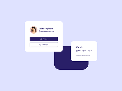 Cards UI Design card ui design cards free ui free ui component profile card profile card design profile card ui ui ui design ui design daily ux ux design