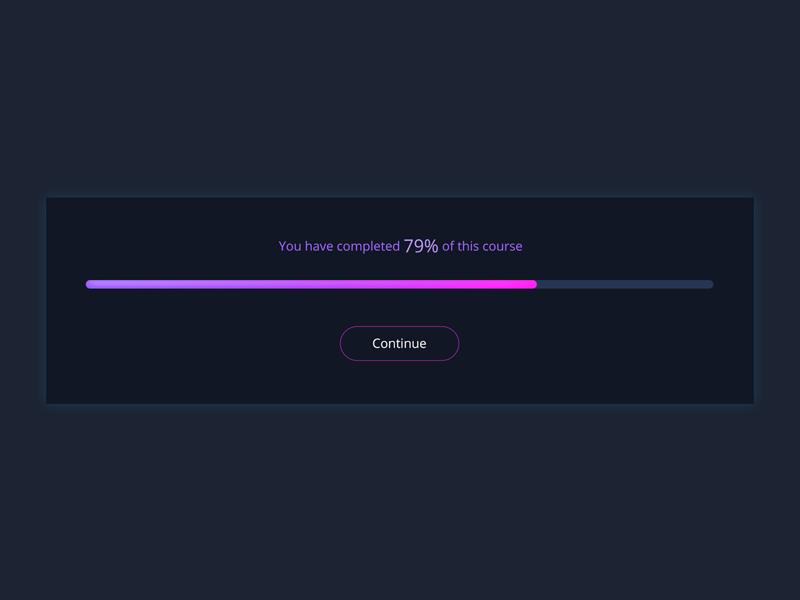 Progress Bar Ui Design by Ildiko Gaspar on Dribbble