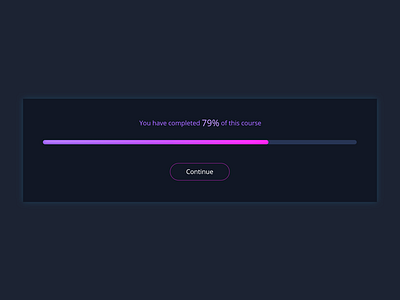 Progress Bar Ui Design by Ildiko Gaspar on Dribbble
