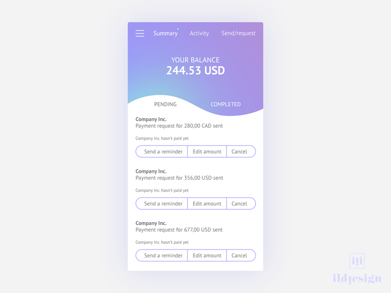 E Wallet Ui Design home bank ui practice daily ui ildiko ignacz banking e-wallet ildiesign ux ui