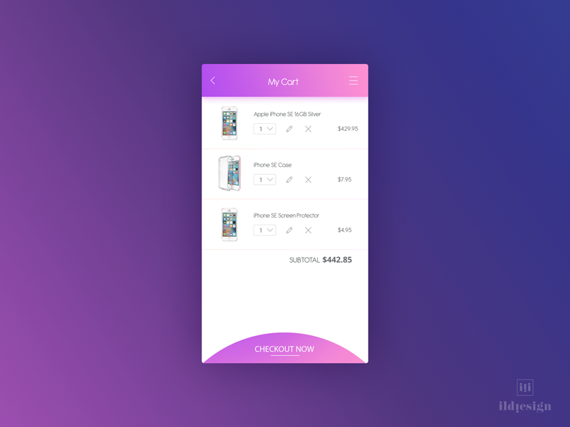 E Commerce Ui Design by Ildiko Gaspar on Dribbble