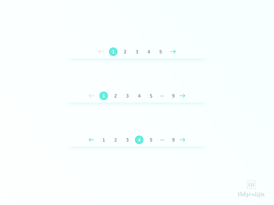 Pagination Ui Design