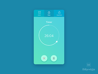 Timer Ui Design