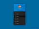 Mobile Menu Ui Design by Ildiko Gaspar on Dribbble