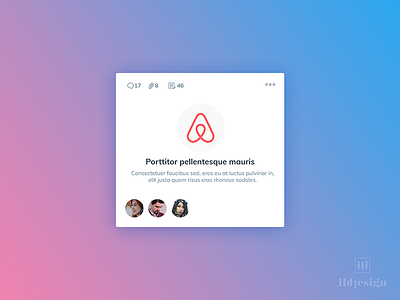 Card UI Design airbnb card card ui desgn: ildiesign project ui ui design ux