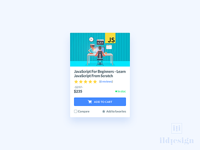 Product Card UI Design