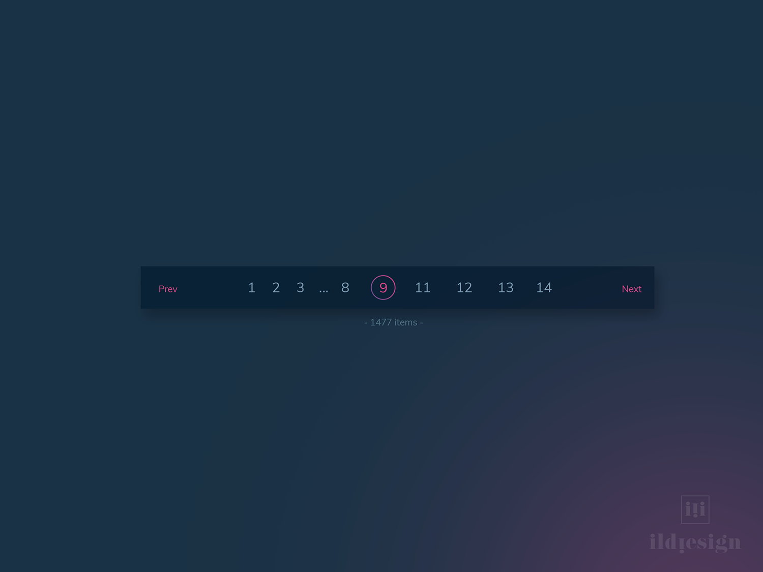 Pagination Ui Design by Ildiko Gaspar on Dribbble