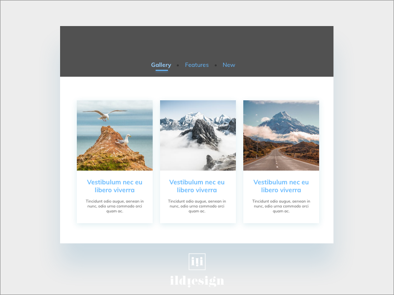 Browse thousands of Gallery UI images for design inspiration | Dribbble