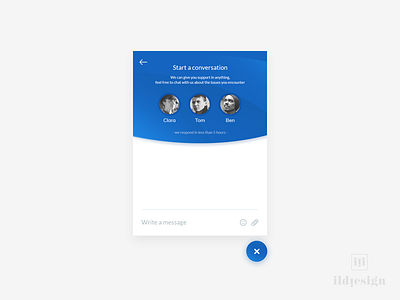 Help Chat UI Design chat chat ui help chat ildiesign ildiko ignacz ui ui design ux ux design