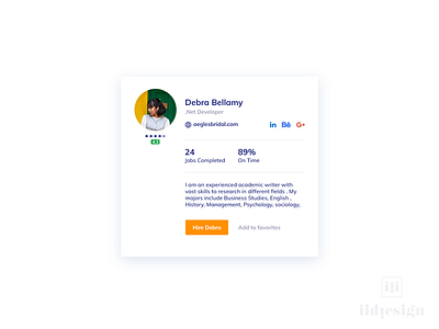 User Card UI Design card card ui ildiesign ildiko ignacz ui ui design ui pattern ui practice ux ux design