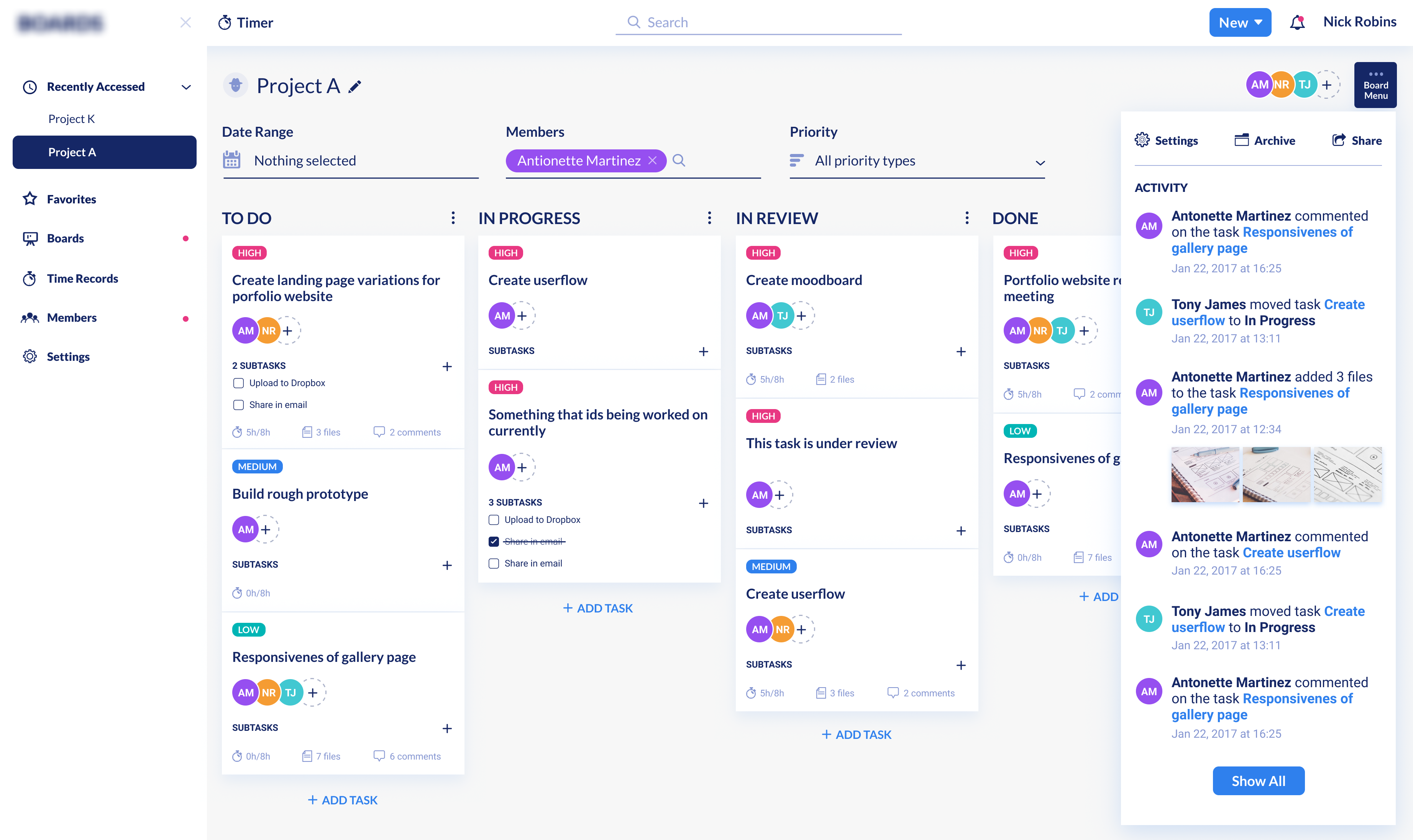 Activity UI Design by Ildiko Gaspar on Dribbble