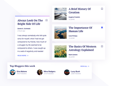 Blog Mini UI Kit blog blog ui blog ui pattern ildiesign ildiko ignacz ui ui design ui pattern ui practice ux ux design